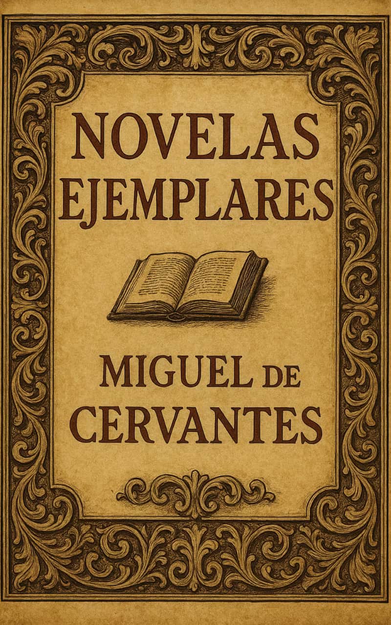 portada del libro Novelas Ejemplares de miguel de cervantes