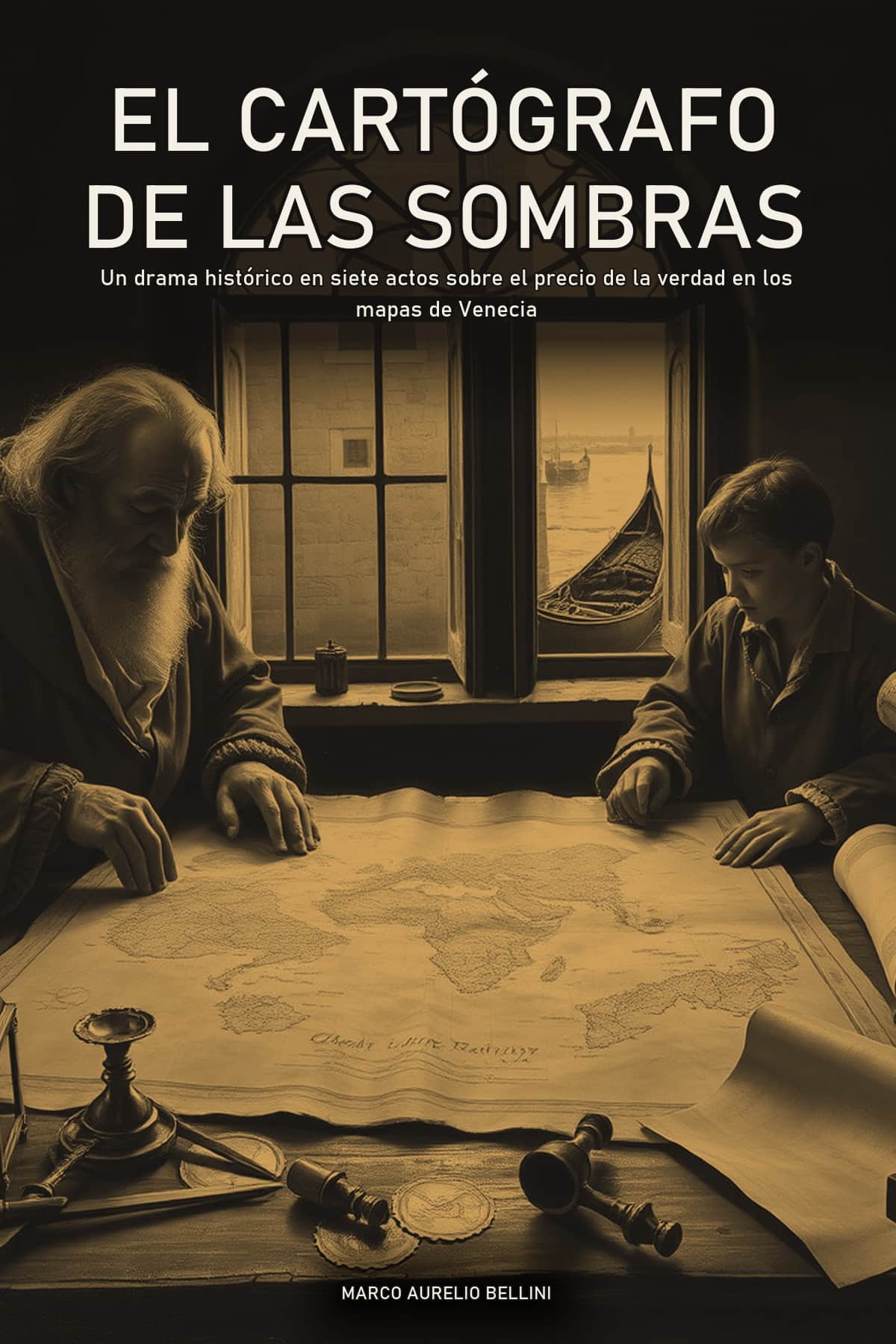 El Cartógrafo de las Sombras: Un drama histórico en siete actos sobre el precio de la verdad en los mapas de Venecia