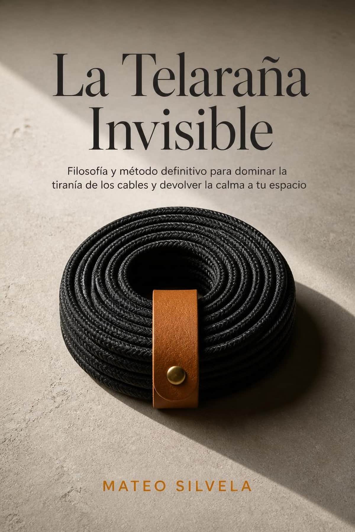Portada de La Telaraña Invisible, libro sobre guía para organizar cables