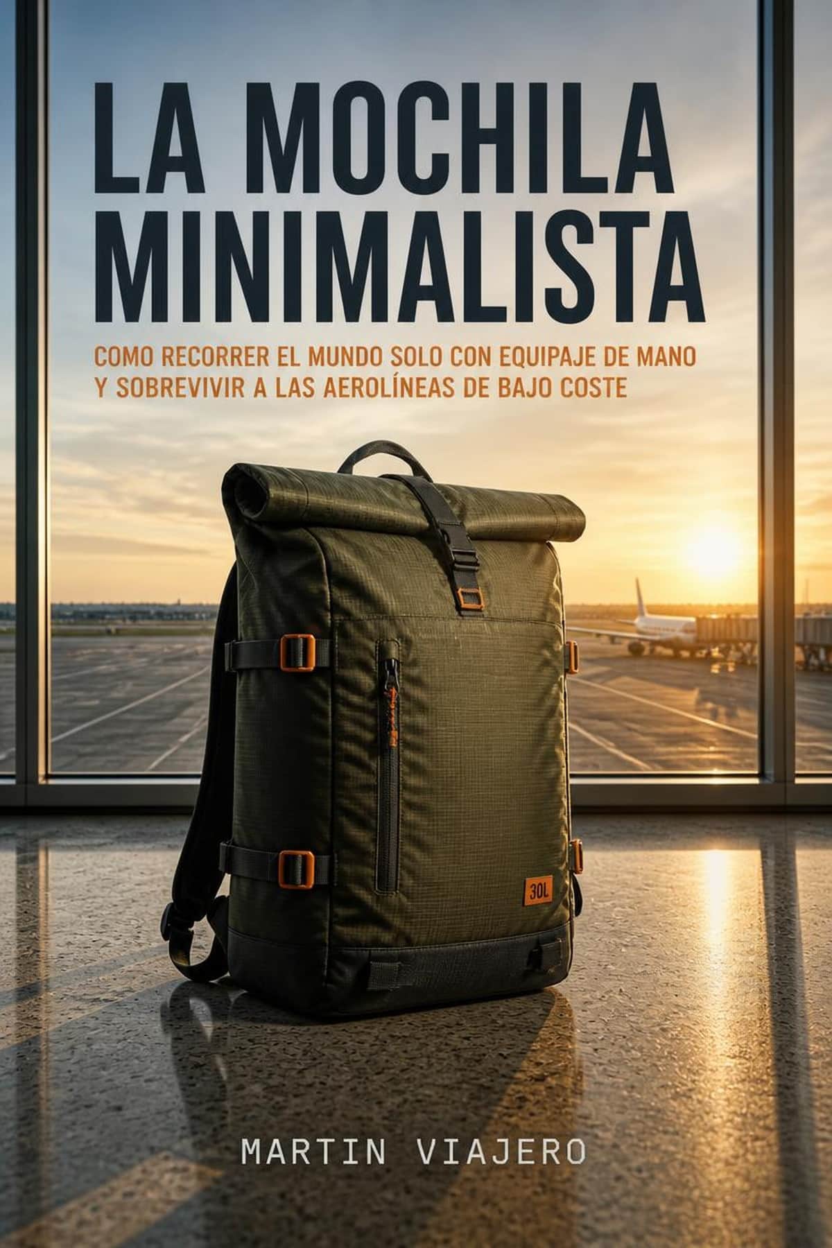 Portada de La Mochila Minimalista, libro sobre viajar con equipaje de mano