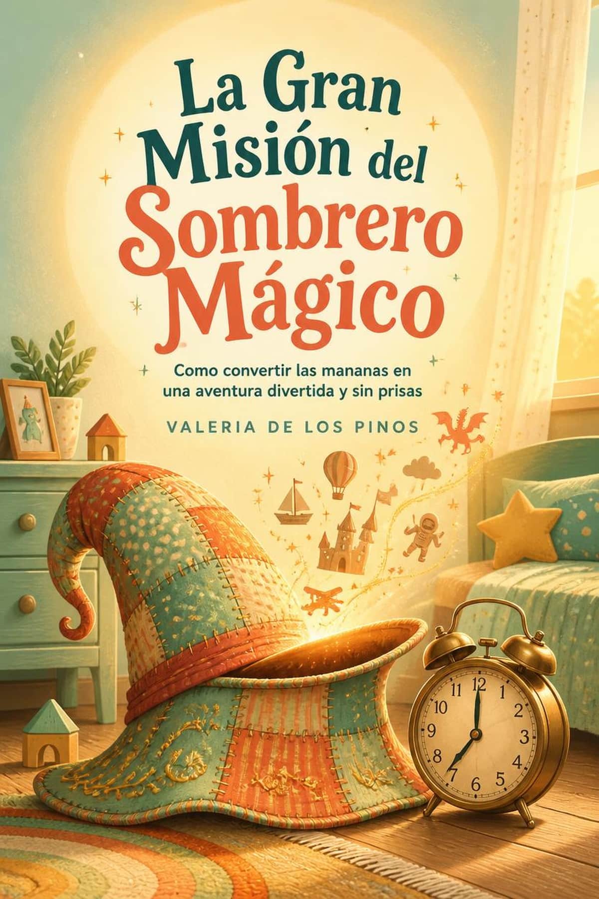 Portada del libro educativo infantil sobre rutinas matutinas para niños