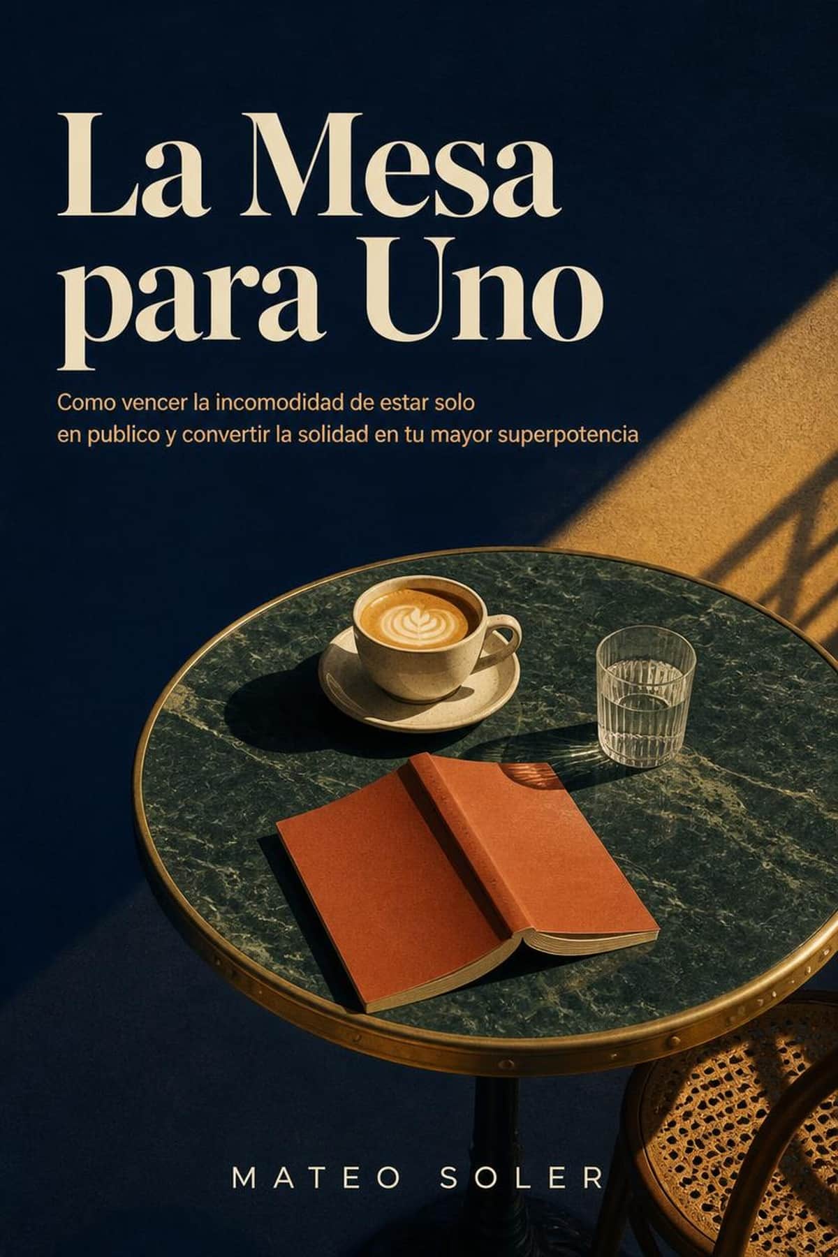 Portada de La Mesa para Uno, ensayo sobre perder el miedo a estar solo