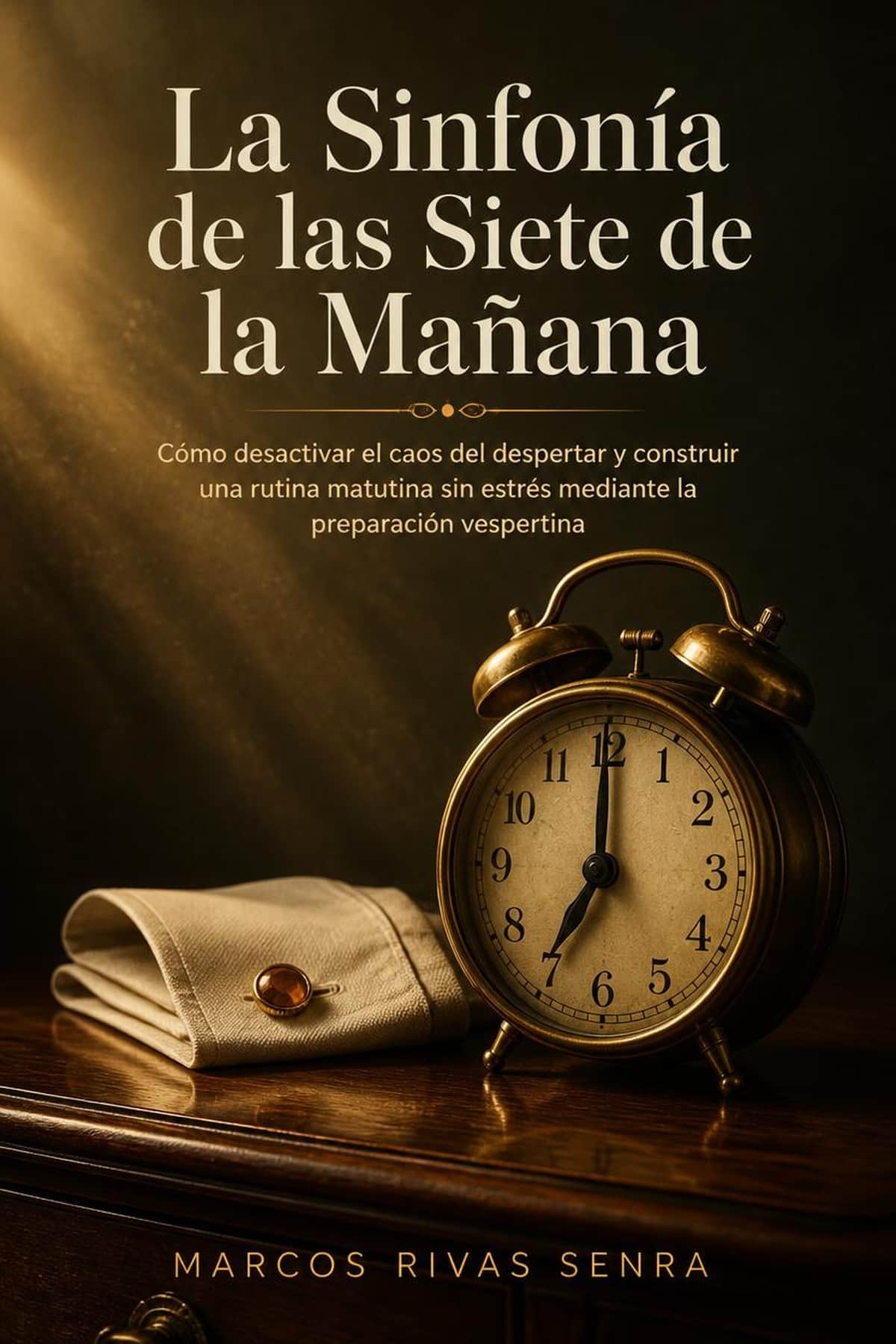 Portada de Rutina Matutina Sin Estrés, guía sobre rutina matutina sin estres