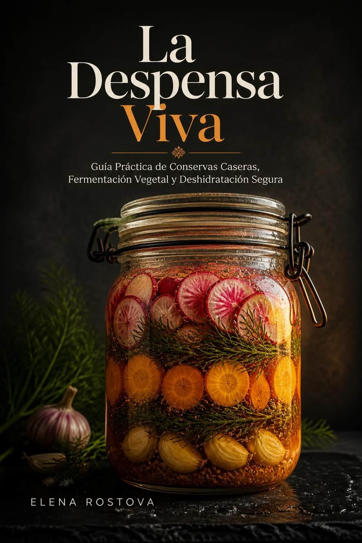 Portada de La Despensa Viva, guía práctica de conservas caseras seguras