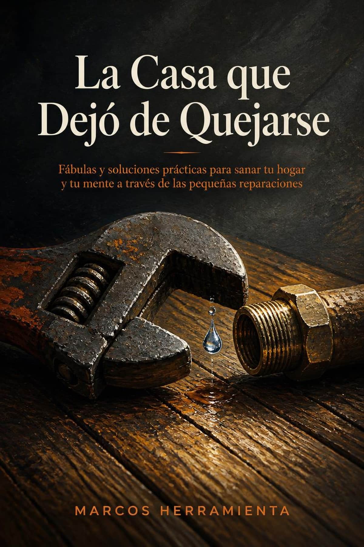 Portada de La Casa que Dejó de Quejarse, libro sobre arreglar la casa uno mismo