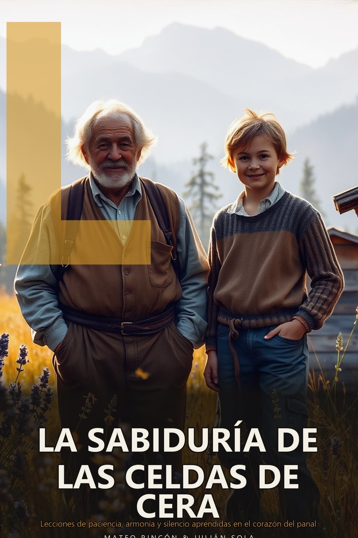 Portada de La Sabiduría de las Celdas de Cera, filosofía y apicultura
