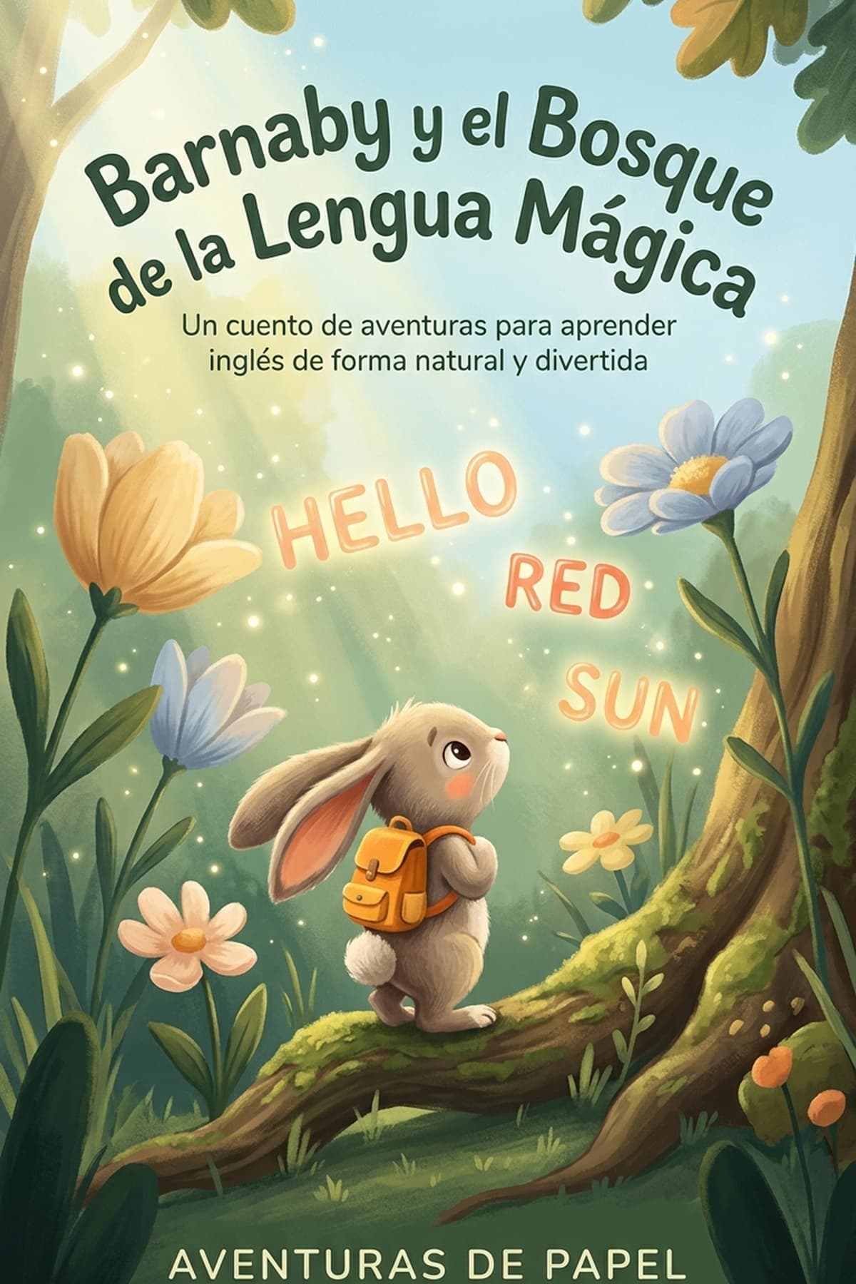 Barnaby y el Bosque de la Lengua Mágica: Un cuento de aventuras para aprender inglés de forma natural y divertida