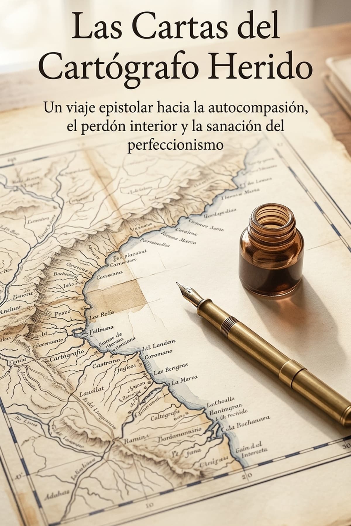 Las Cartas del Cartógrafo Herido: Un viaje epistolar hacia la autocompasión, el perdón interior y la sanación del perfeccionismo
