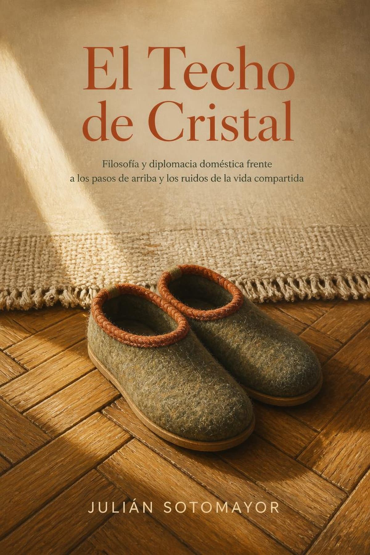 Portada de El Techo de Cristal, guía sobre ruidos de pisadas vecinos