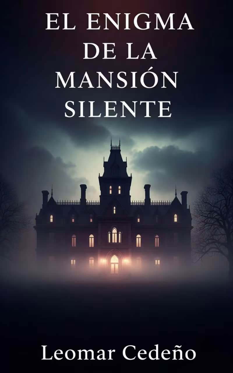 Portada de El Enigma de la Mansión Silente, novela de misterio en ebook