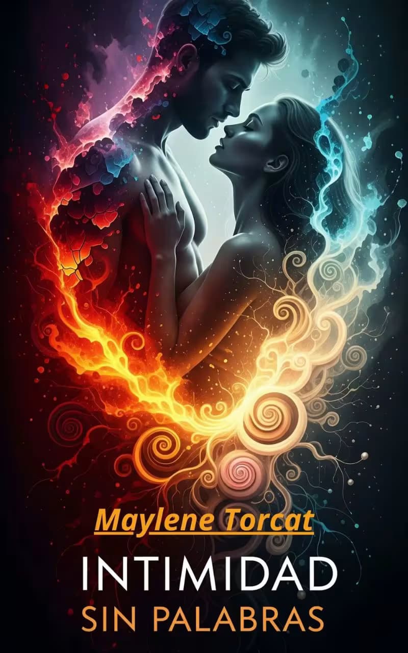 Portada del ebook Intimidad sin Palabras, una historia de ciencia ficción sensorial sobre un archivero sinestésico en busca de conexión sin lenguaje.