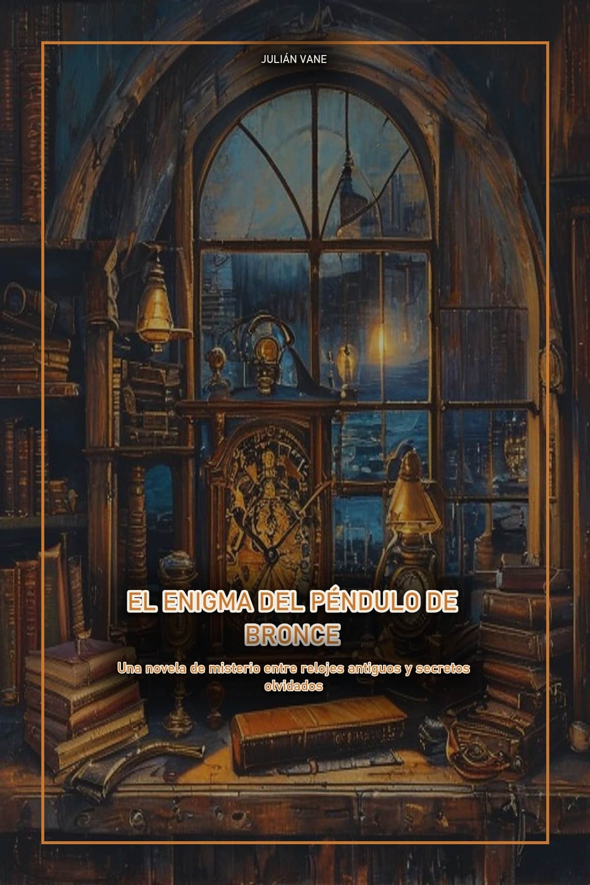 El Enigma del Péndulo de Bronce: Una novela de misterio entre relojes antiguos y secretos olvidados