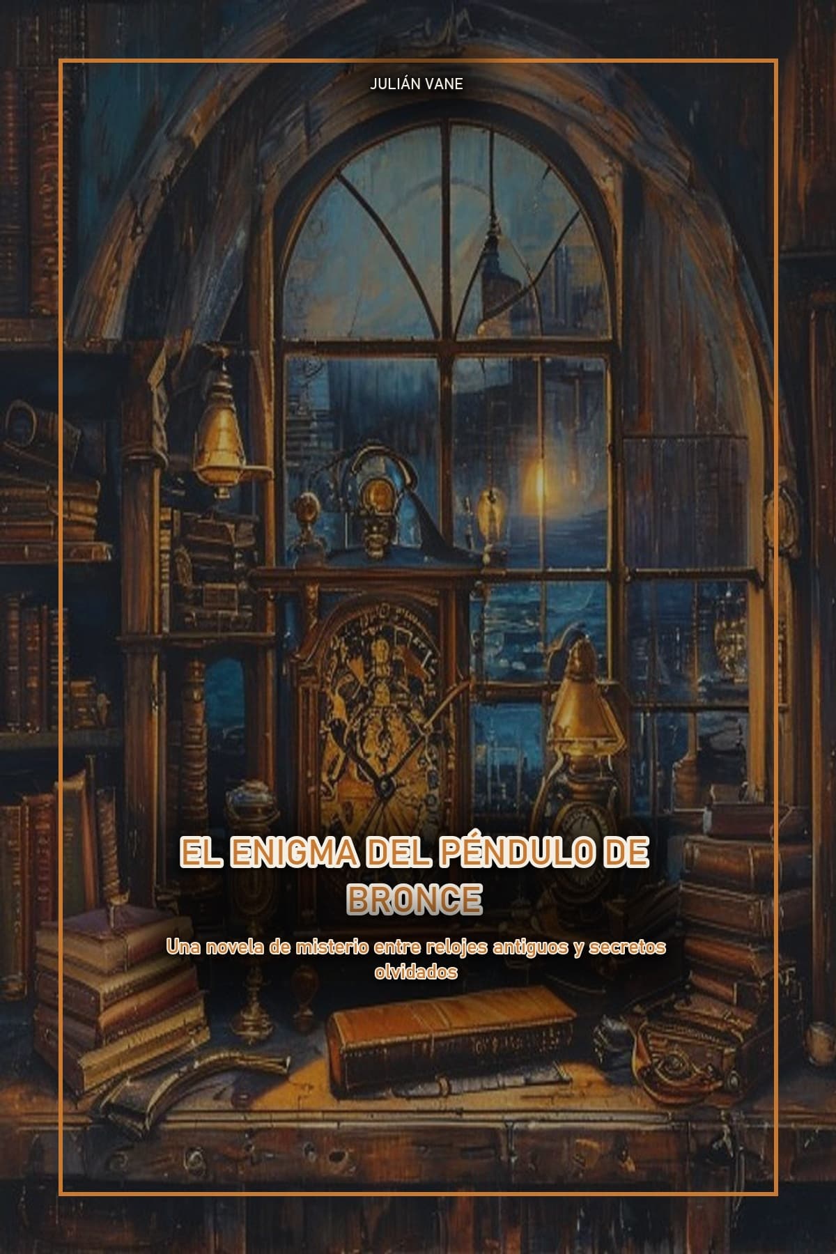 El Enigma del Péndulo de Bronce: Una novela de misterio entre relojes antiguos y secretos olvidados