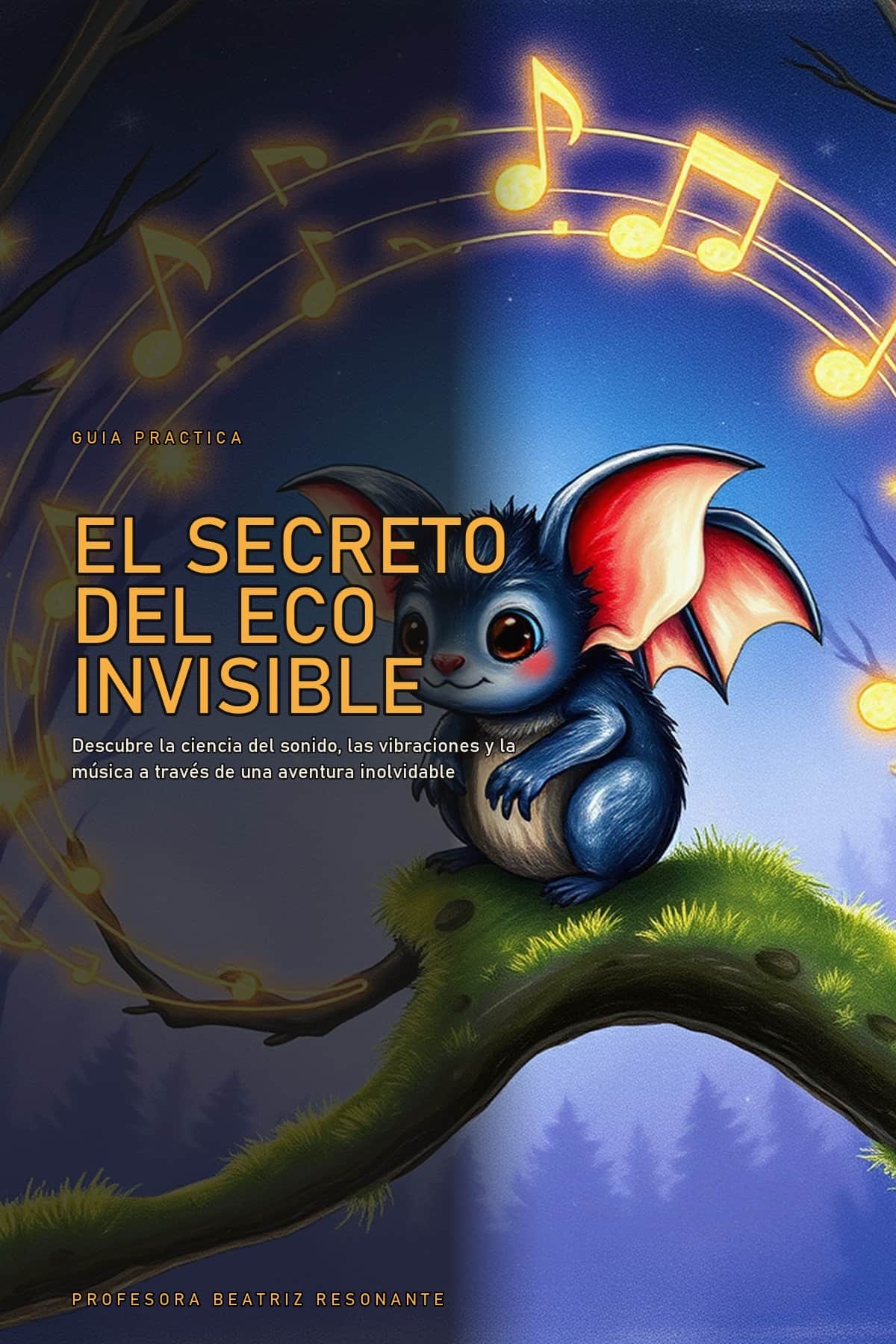 Portada de El Secreto del Eco Invisible, ciencia del sonido para niños