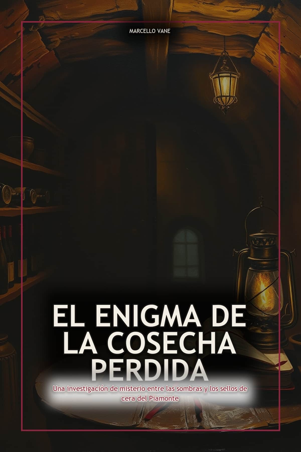 Portada de El Enigma de la Cosecha Perdida, novela corta de misterio