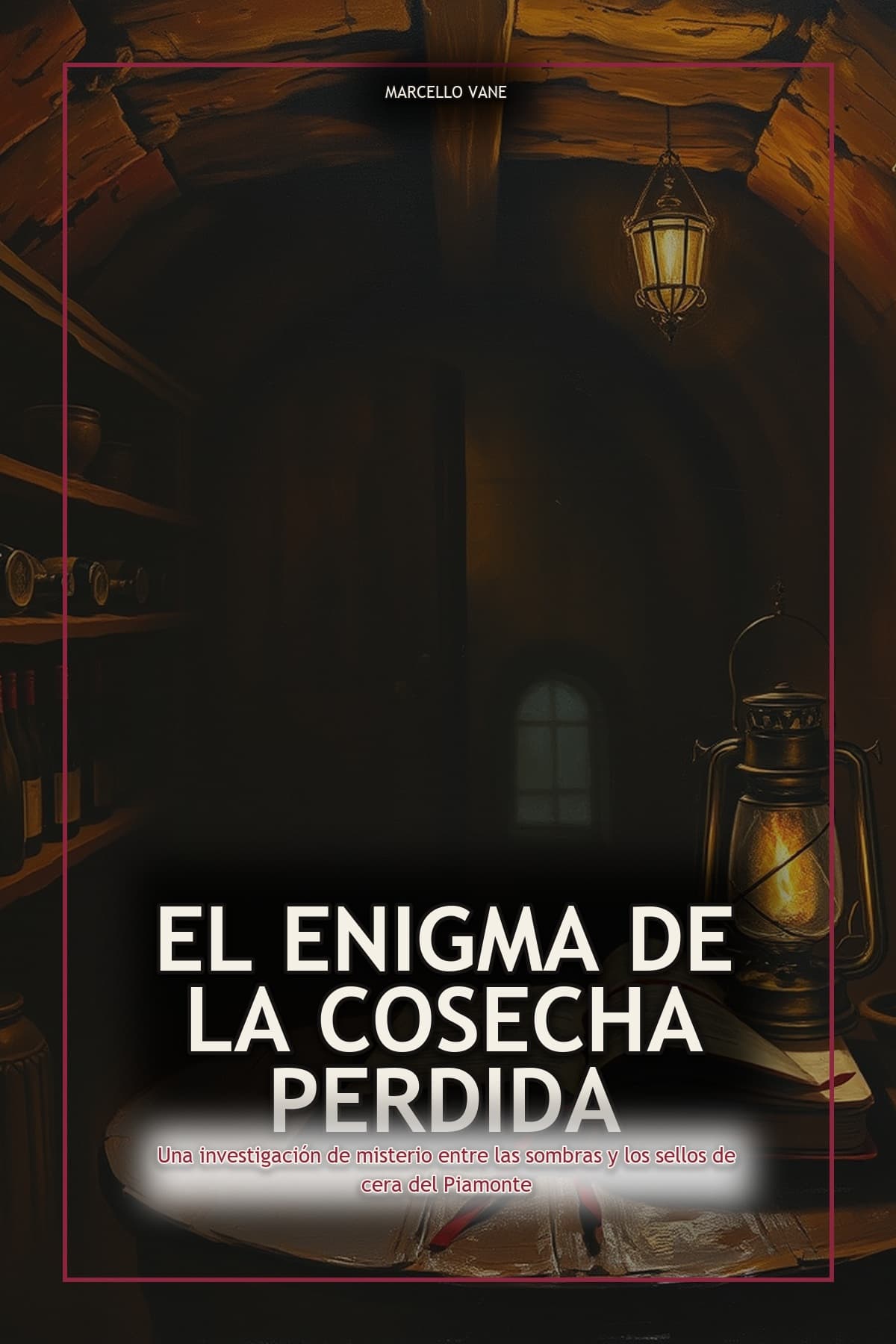 Portada de El Enigma de la Cosecha Perdida, novela corta de misterio