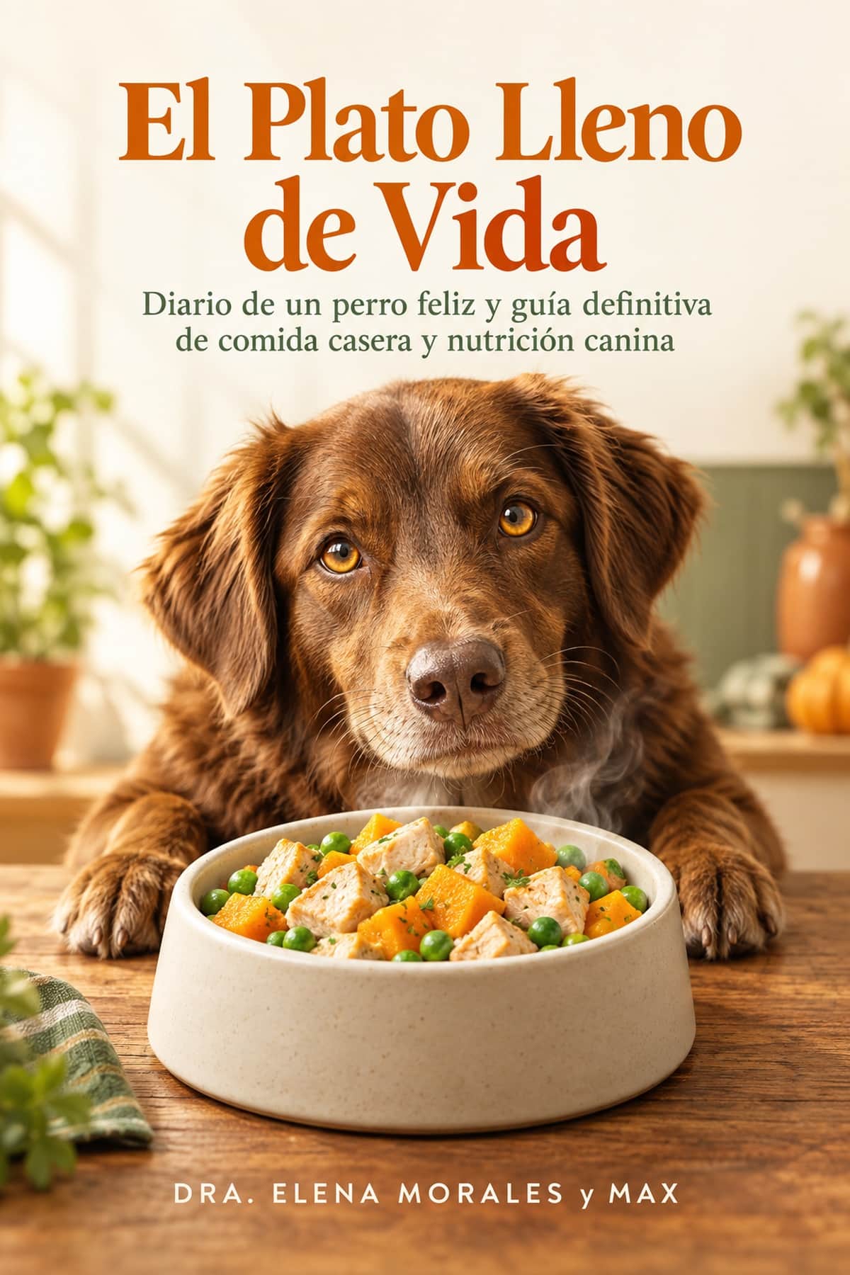 El Plato Lleno de Vida: Diario de un perro feliz y guía definitiva de comida casera y nutrición canina