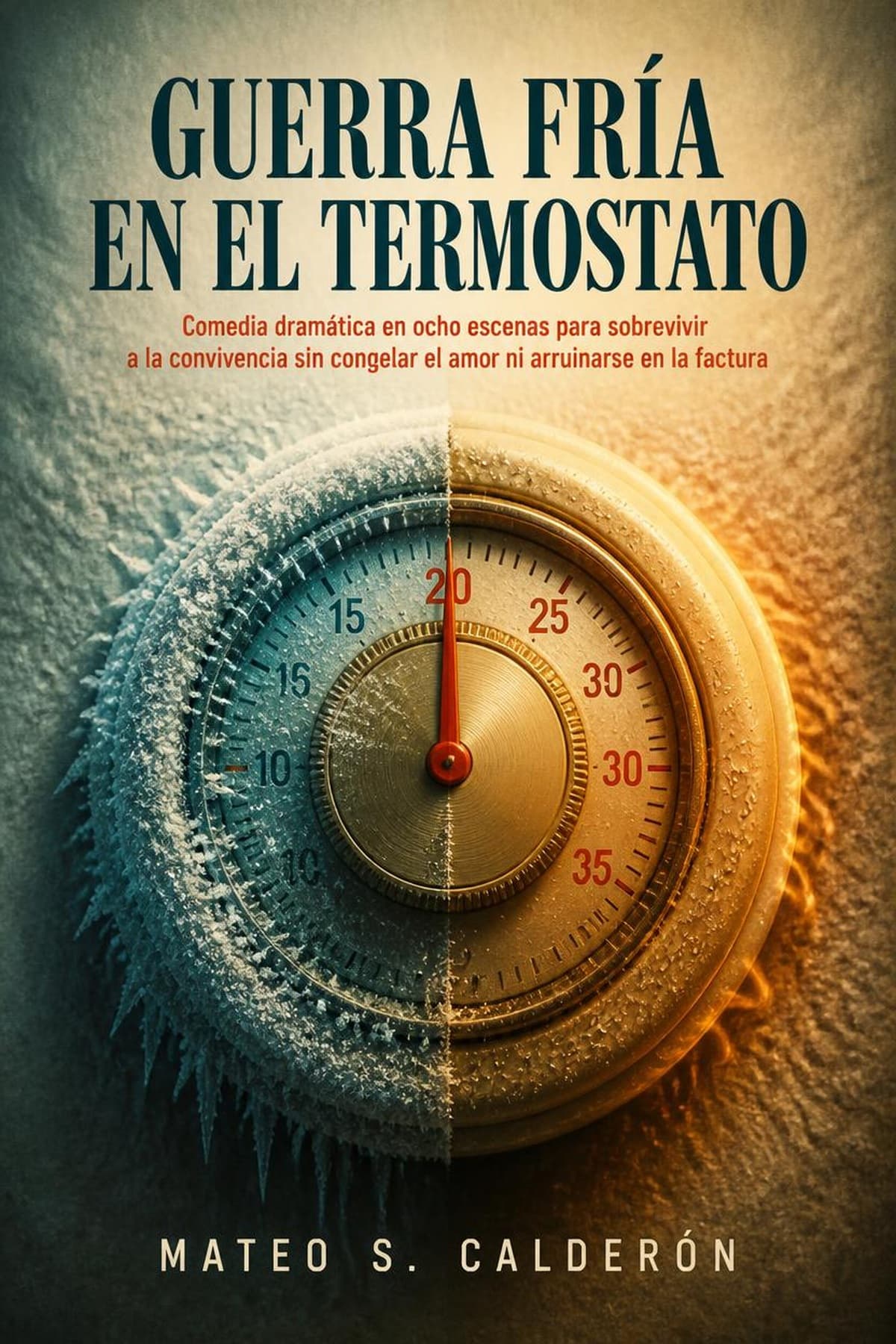 Portada de Guerra Fría en el Termostato, comedia sobre guerra del termostato en casa