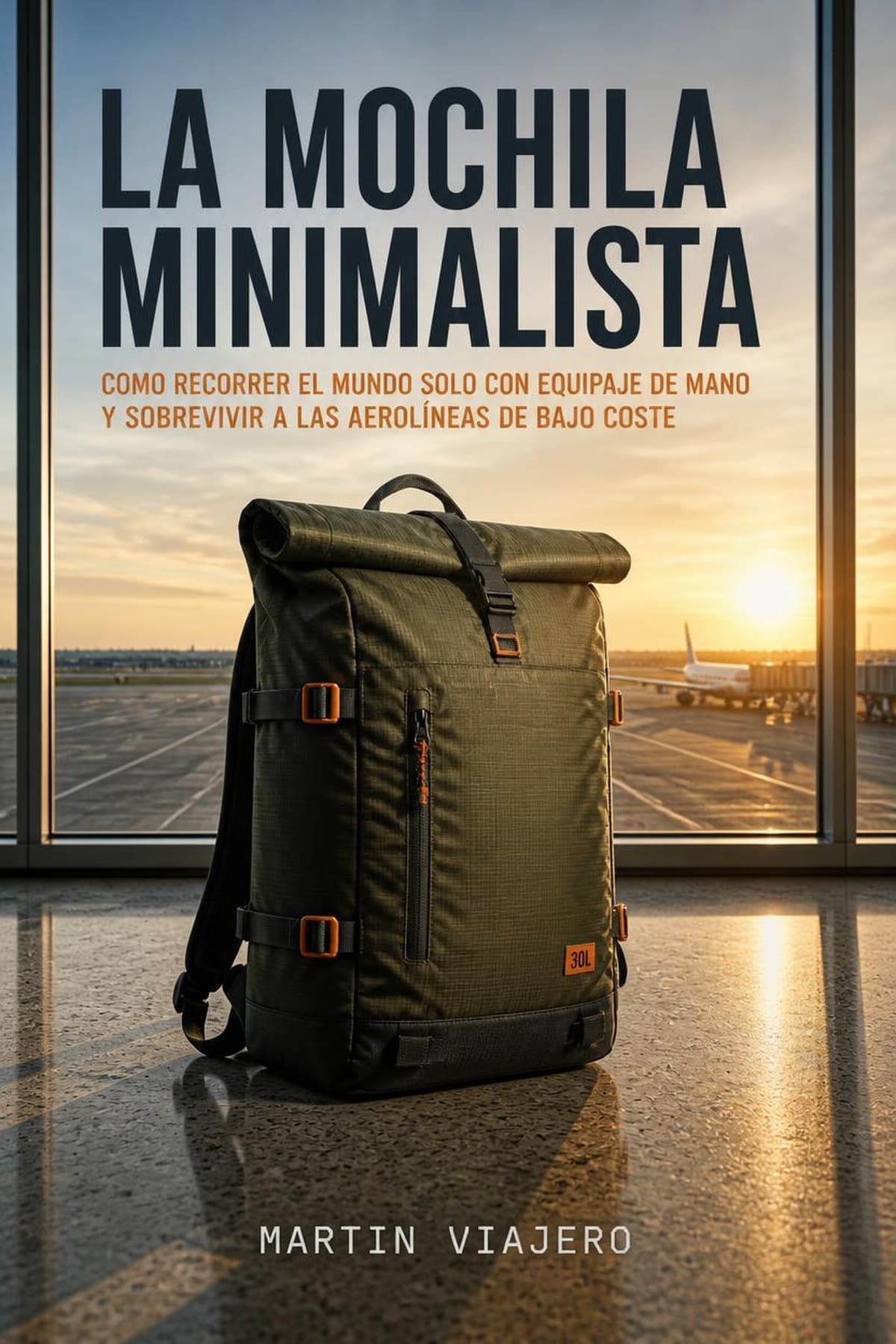 Portada de La Mochila Minimalista, libro sobre viajar con equipaje de mano