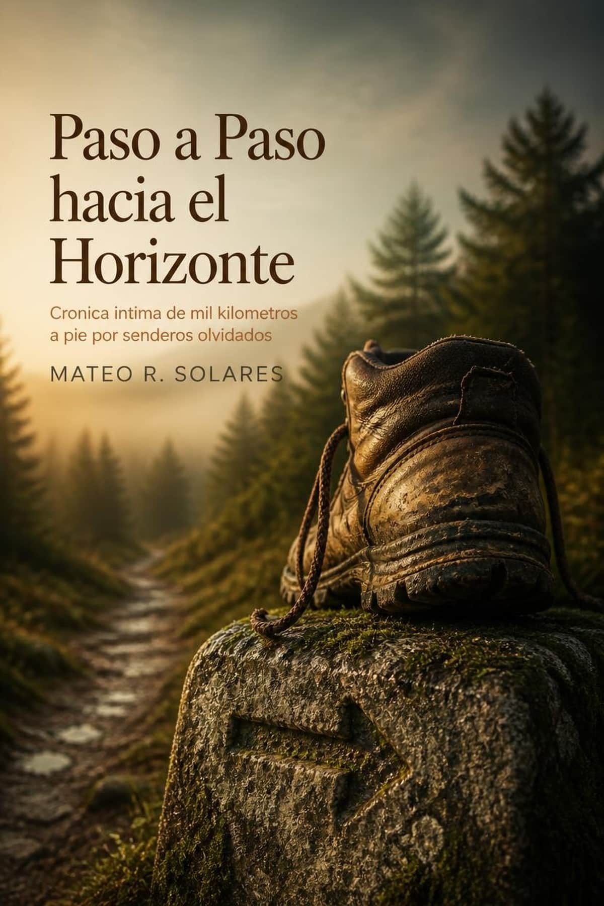 Portada de Paso a Paso hacia el Horizonte, crónica de viaje a pie