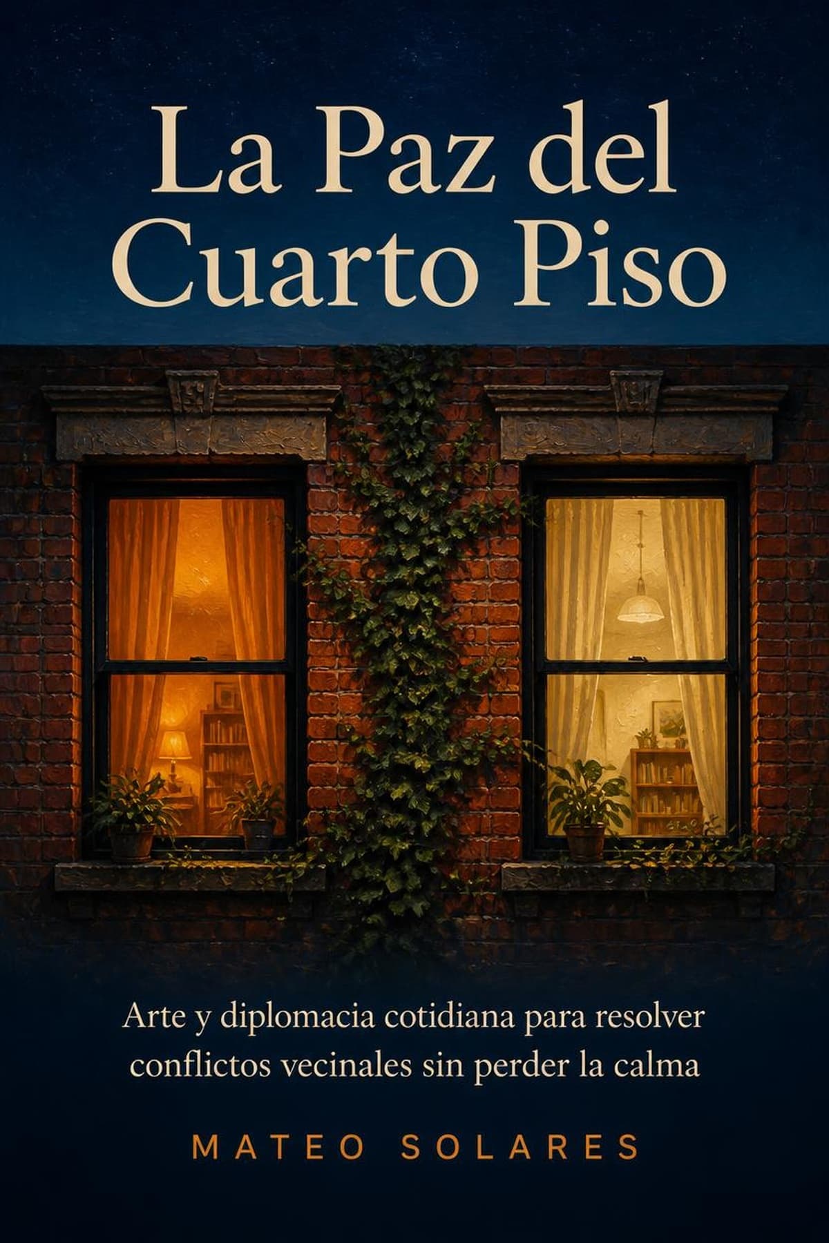 Portada de La Paz del Cuarto Piso, guía sobre resolver conflictos vecinales