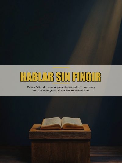 Hablar Sin Fingir: Guía práctica de oratoria, presentaciones de alto impacto y comunicación genuina para mentes introvertidas