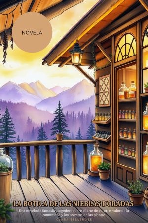 La Botica de las Nieblas Doradas: Una novela de fantasía acogedora sobre el arte de curar, el valor de la comunidad y los secretos de las plantas