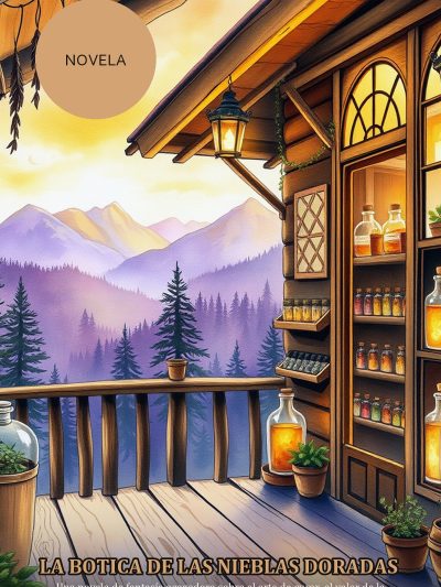 La Botica de las Nieblas Doradas: Una novela de fantasía acogedora sobre el arte de curar, el valor de la comunidad y los secretos de las plantas