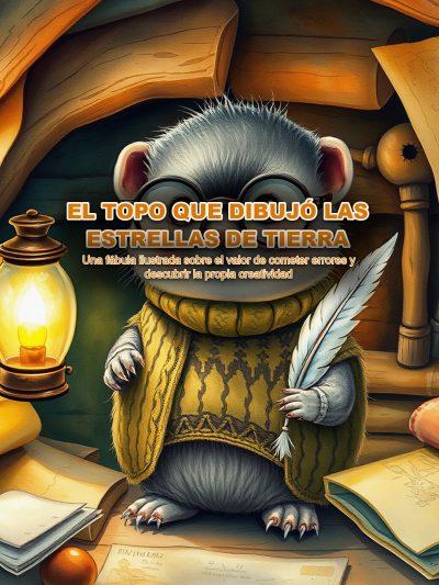 El Topo que Dibujó las Estrellas de Tierra: Una fábula ilustrada sobre el valor de cometer errores y descubrir la propia creatividad