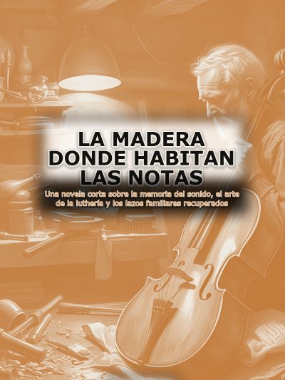 La Madera donde Habitan las Notas: Una novela corta sobre la memoria del sonido, el arte de la luthería y los lazos familiares recuperados