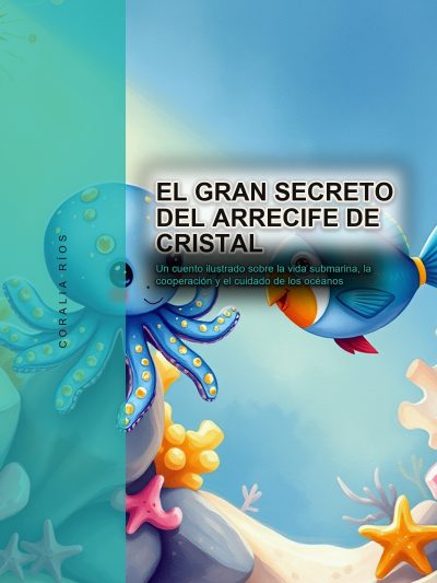 El Gran Secreto del Arrecife de Cristal: Un cuento ilustrado sobre la vida submarina, la cooperación y el cuidado de los océanos