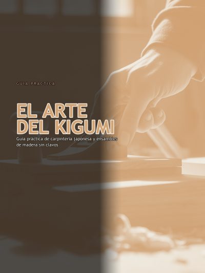 El Arte del Kigumi: Guía práctica de carpintería japonesa y ensambles de madera sin clavos