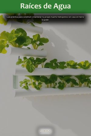 Raíces de Agua: Guía práctica para construir y mantener tu propio huerto hidropónico en casa sin tierra ni jardín