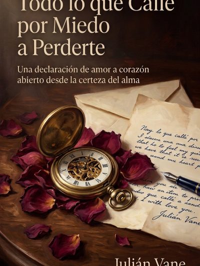 Todo lo que Callé por Miedo a Perderte: Una declaración de amor a corazón abierto desde la certeza del alma