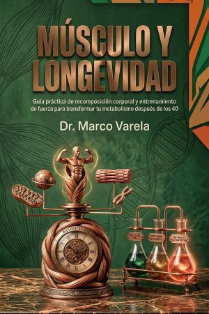 Músculo y Longevidad: Guía práctica de recomposición corporal y entrenamiento de fuerza para transformar tu metabolismo después de los 40
