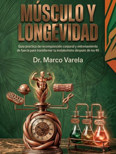 Músculo y Longevidad: Guía práctica de recomposición corporal y entrenamiento de fuerza para transformar tu metabolismo después de los 40