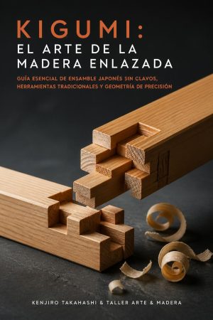 Kigumi: El Arte de la Madera Enlazada: Guía esencial de ensamble japonés sin clavos, herramientas tradicionales y geometría de precisión