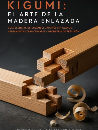 Kigumi: El Arte de la Madera Enlazada: Guía esencial de ensamble japonés sin clavos, herramientas tradicionales y geometría de precisión